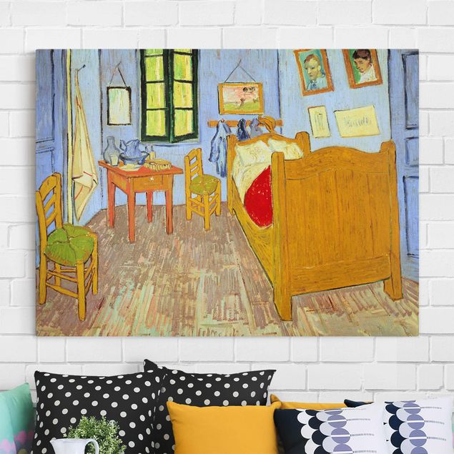 Quadri Impressionismo Vincent Van Gogh - Camera da letto ad Arles