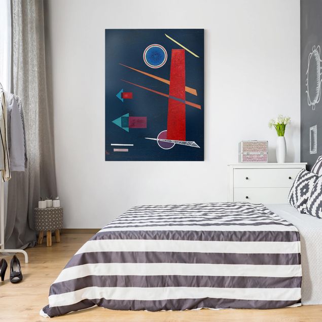 Quadro espressionismo Wassily Kandinsky - Rosso potente