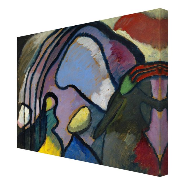 Riproduzione quadri famosi Wassily Kandinsky - Studio per l'improvvisazione 10