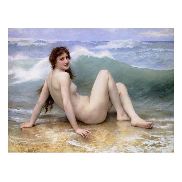 Quadro paesaggio William Adolphe Bouguereau - L'onda