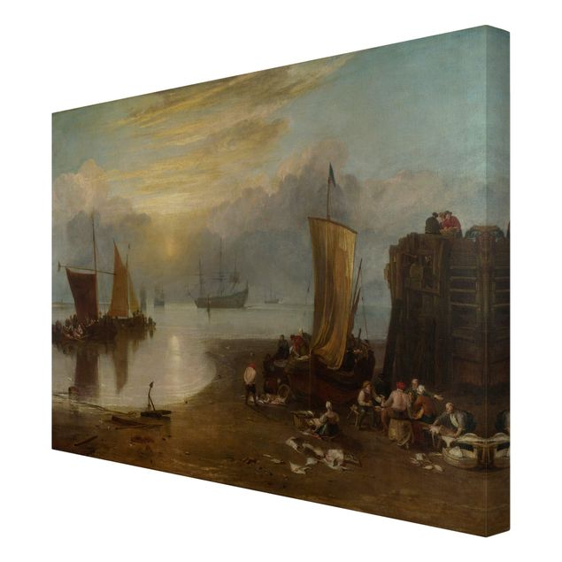 Riproduzioni quadri famosi William Turner - Il sole che sorge attraverso il vapore
