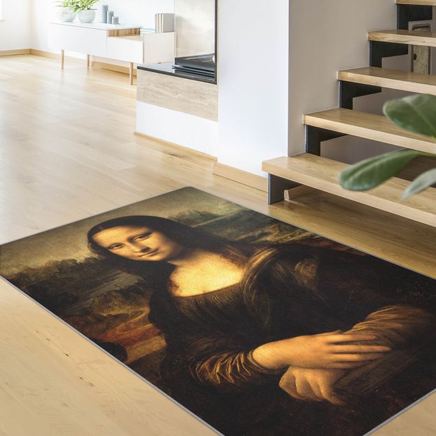 tappeto design moderno Leonardo da Vinci - Monna Lisa