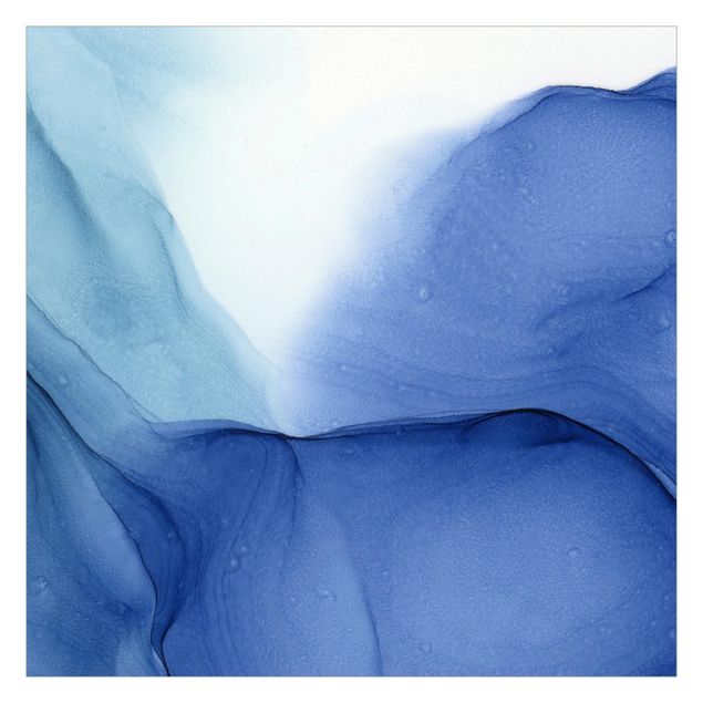 Fotomurale Mélange di inchiostro blu