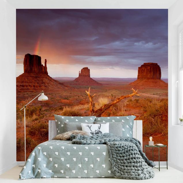 Carta parati tnt Monument Valley al tramonto