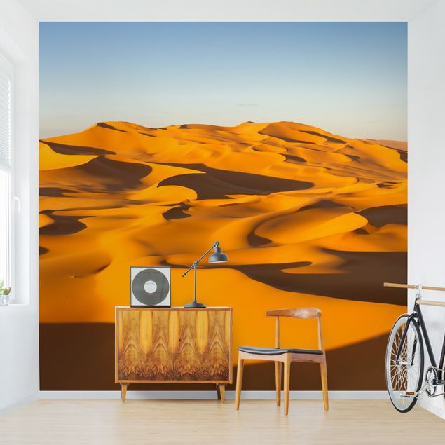 Carte da parati con dune Deserto di Murzuq in Libia