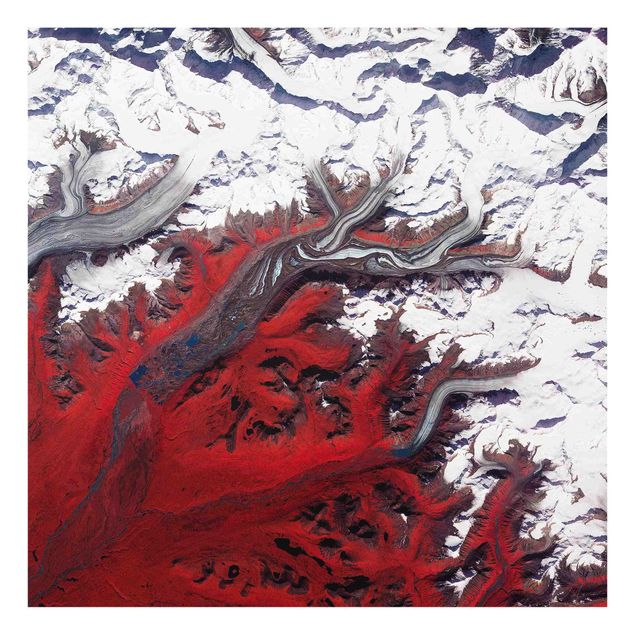 Quadri natura Immagine della NASA Ghiacciaio in Alaska