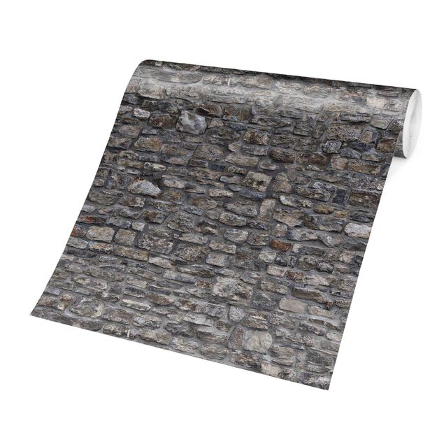 Carte da parati 3d Parati effetto pietra naturale - Vecchio muro di pietra