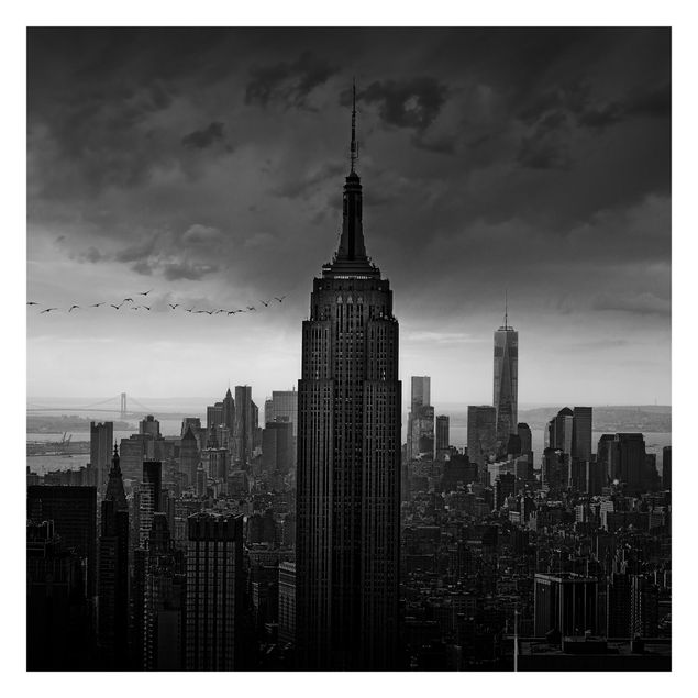 Carte da parati città New York vista Rockefeller