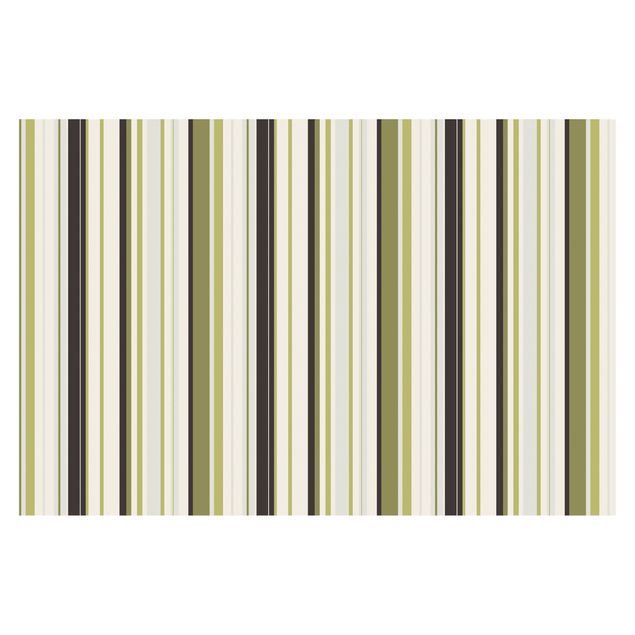 Carta da parati - No.TA103 Stripe Pattern Greens