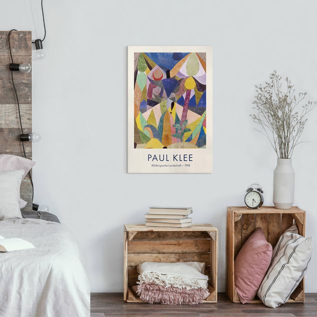 Correnti artistiche Paul Klee - Delicato paesaggio tropicale - Edizione museo
