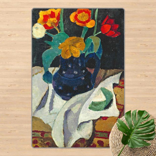 Stile di pittura Paula Modersohn-Becker - Natura morta con tulipani