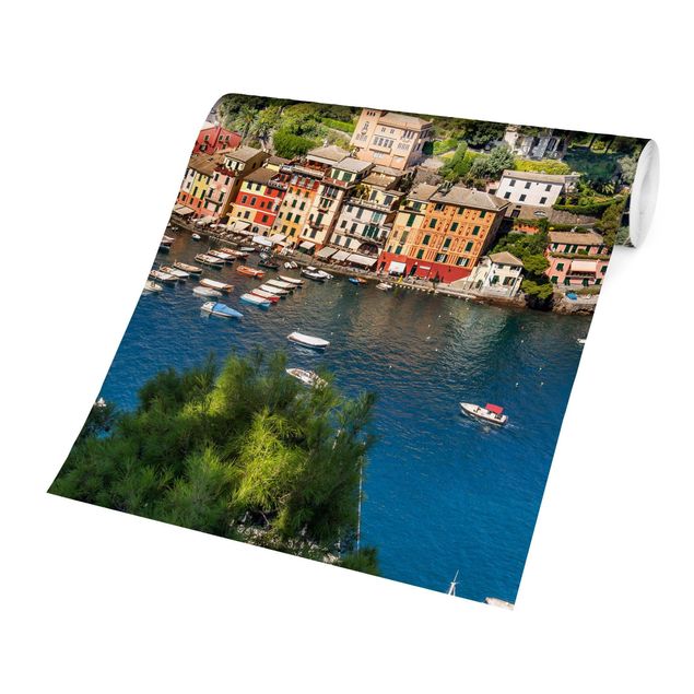 Carta da parati 3d mare Porto di Portofino