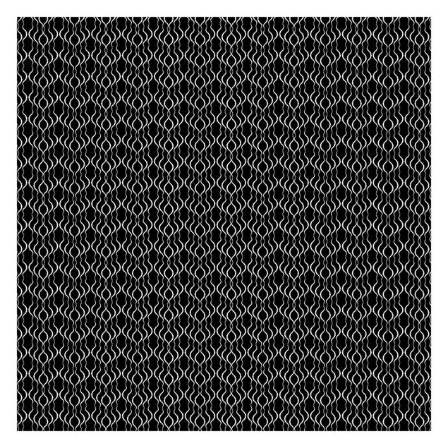 Carta da parati - Dot pattern in black
