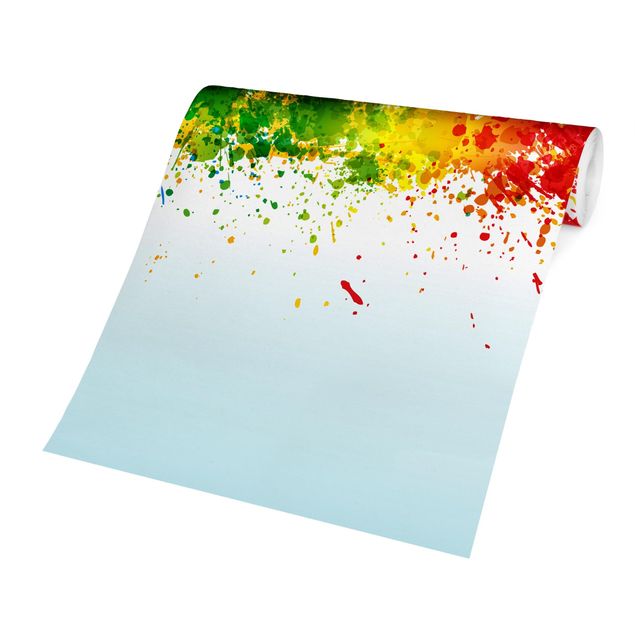 Carta da parati - Rainbow Splatter