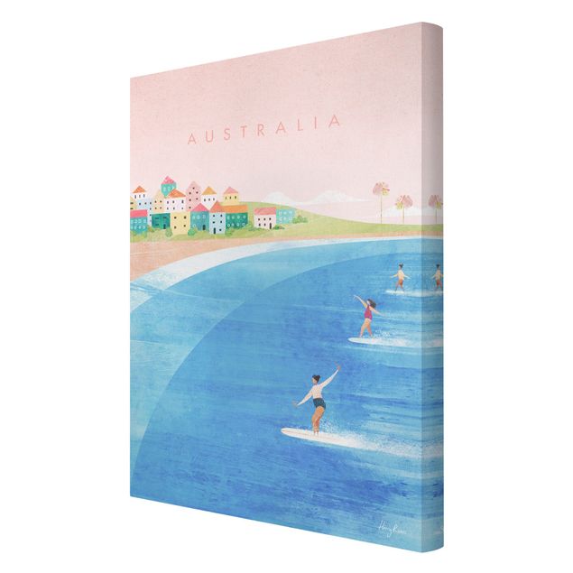 Quadro spiaggia Poster di viaggio - Australia