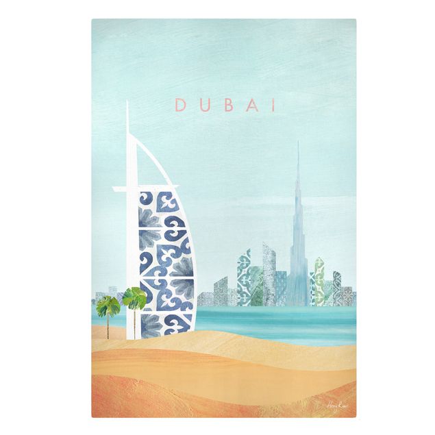 Quadri di mare Poster di viaggio - Dubai