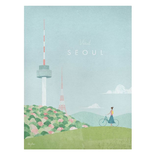 Quadro città Campagna turistica - Seoul