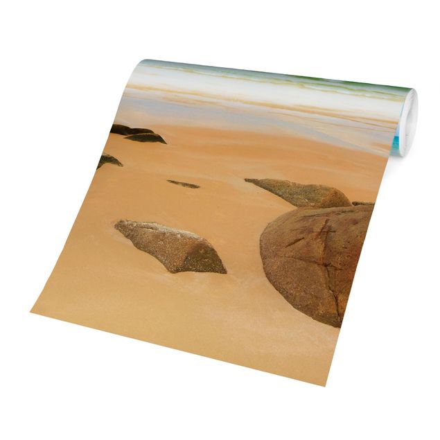 Carta da parati spiaggia Spiaggia rocciosa