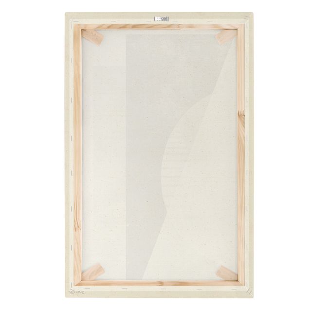 Quadro su tela naturale - Bauhaus delicato con struttura - Formato verticale 2:3