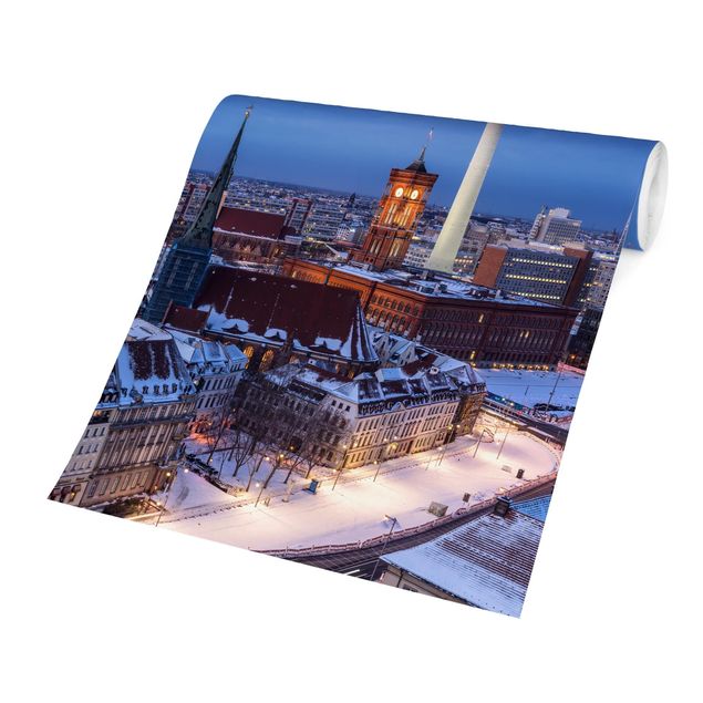 Carte da parati architettura Neve a Berlino