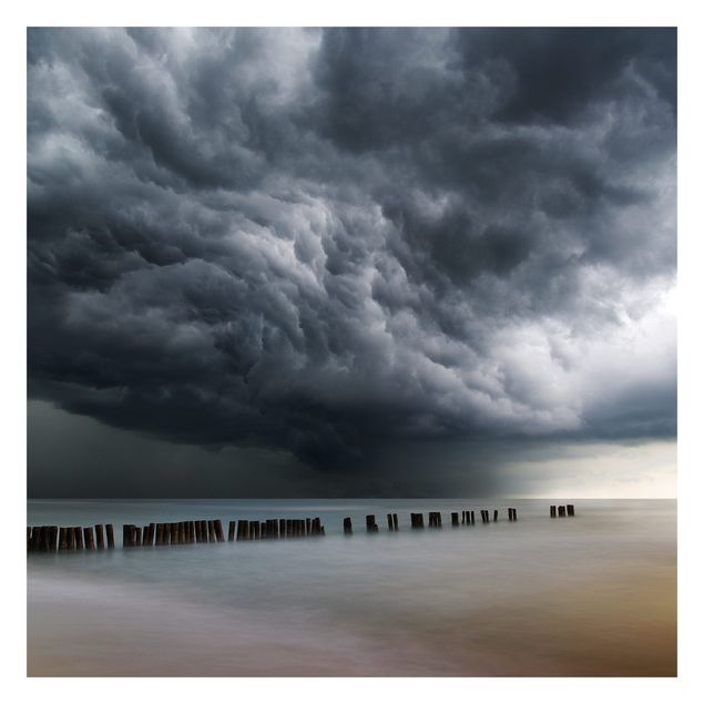 Carte da parati paesaggio Nuvole di tempesta sul Mar Baltico