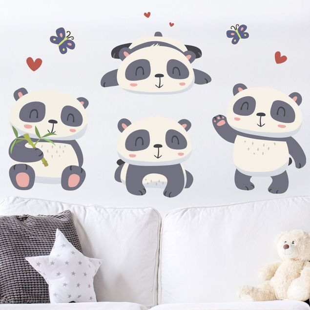 Decorazioni camera neonato Set orso panda dolce