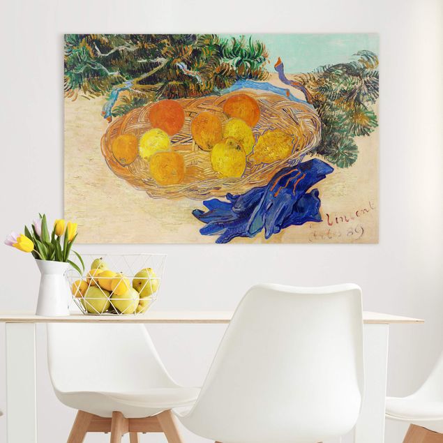 Quadro moderno Van Gogh - Natura morta con arance