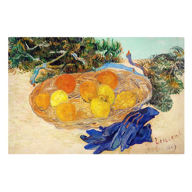 Quadri Van Gogh - Natura morta con arance