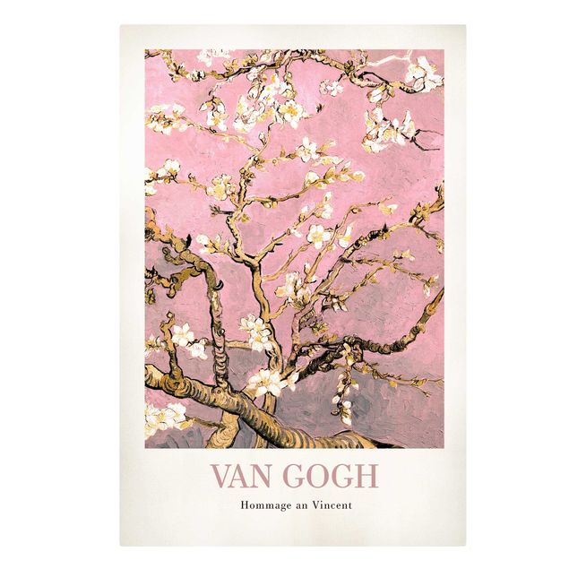 Correnti artistiche Vincent van Gogh - Ramo di mandorlo in fiore rosa - Edizione museo