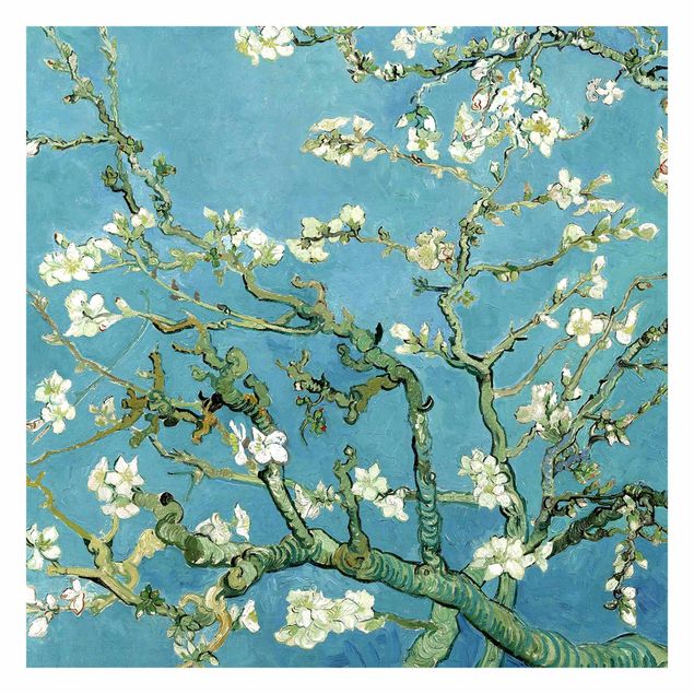 Carte da parati foresta Vincent Van Gogh - Mandorli in fiore