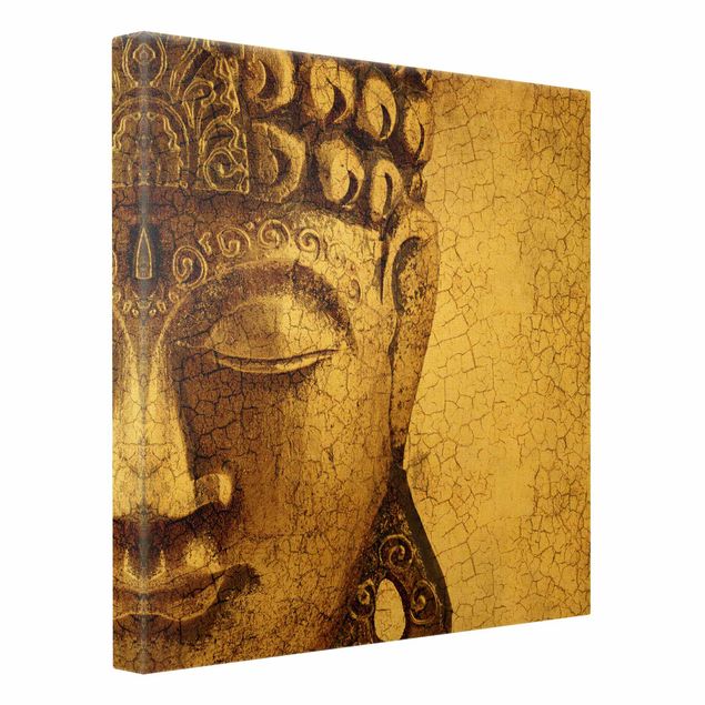 Stampa su tela - Vintage Buddha - Quadrato 1:1