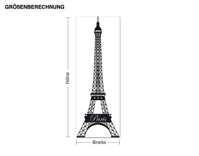 Stickers murali Parigi Torre Eiffel a Parigi