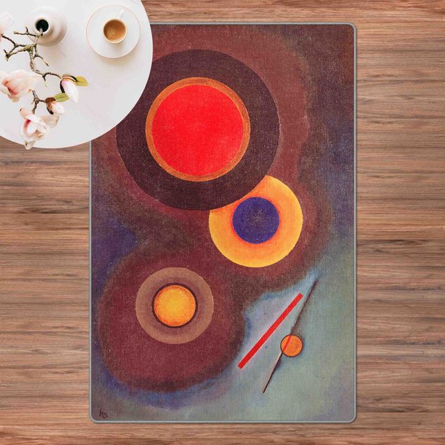 Quadro espressionismo Wassily Kandinsky - Cerchi e linee