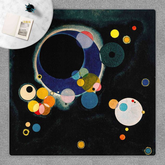 Quadri espressionisti Wassily Kandinsky - Alcuni cerchi