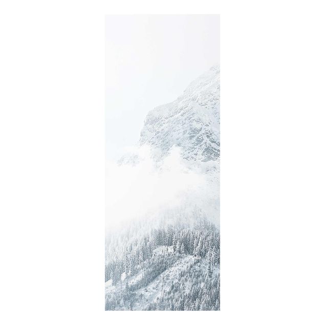 Quadro moderno Nebbia bianca in montagna