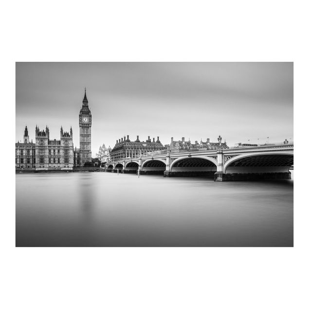 Carta da parati città Il ponte di Westminster e il Big Ben