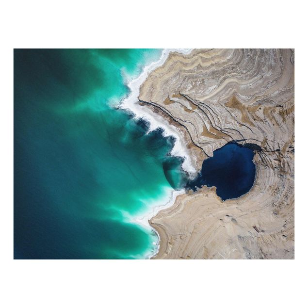 Quadri spiaggia Baia costiera selvaggia in Israele