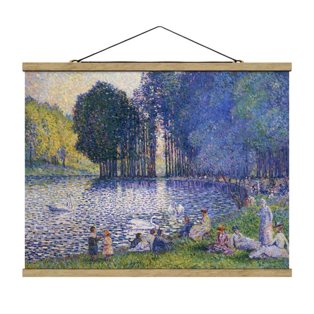 Quadri paesaggistici Henri Edmond Cross - Il lago del Bois De Boulogne