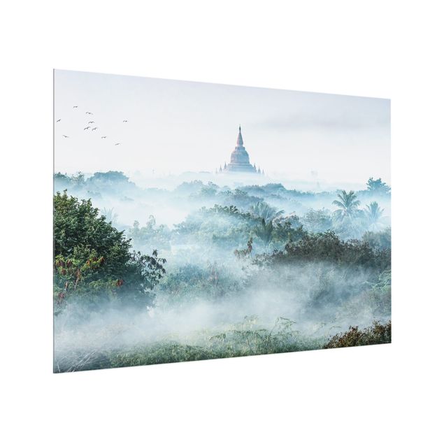 Decorazioni cucina Nebbia mattutina sulla giungla di Bagan