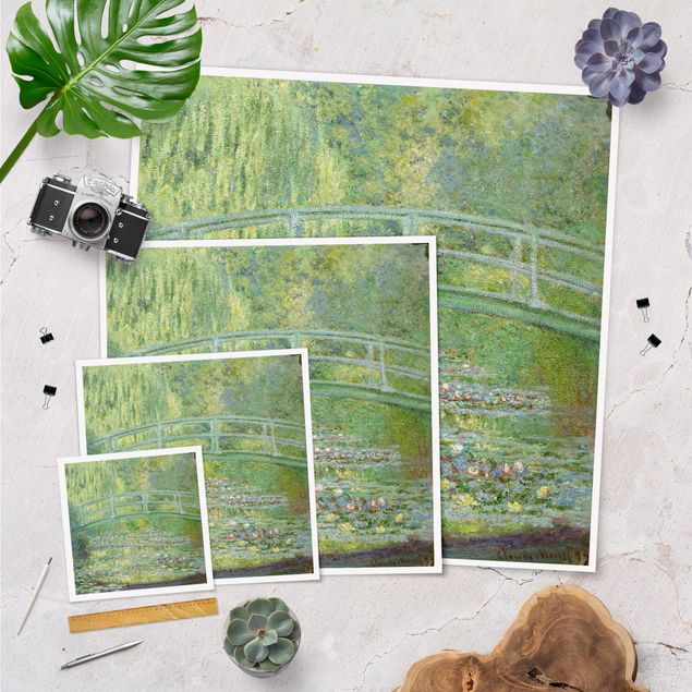 Quadri natura Claude Monet - Ponte giapponese