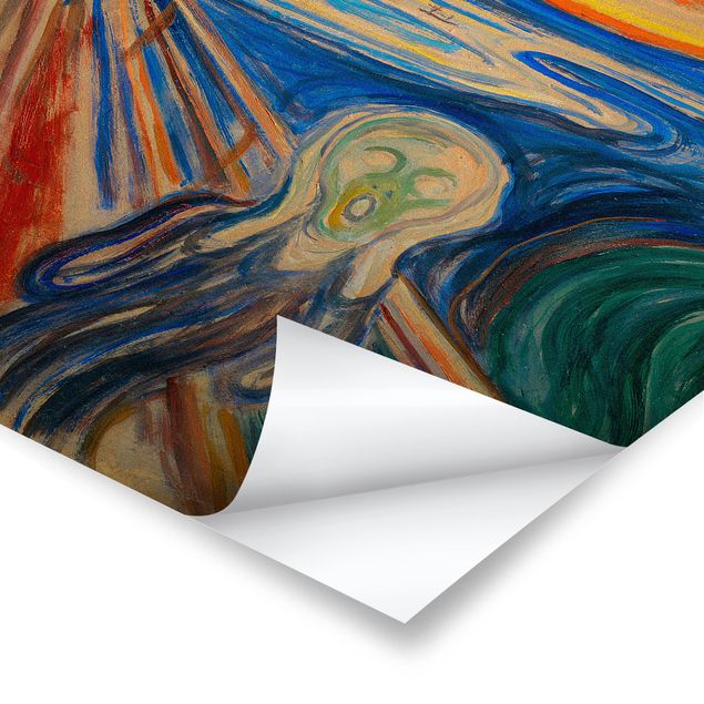 Riproduzioni quadri famosi Edvard Munch - L'urlo