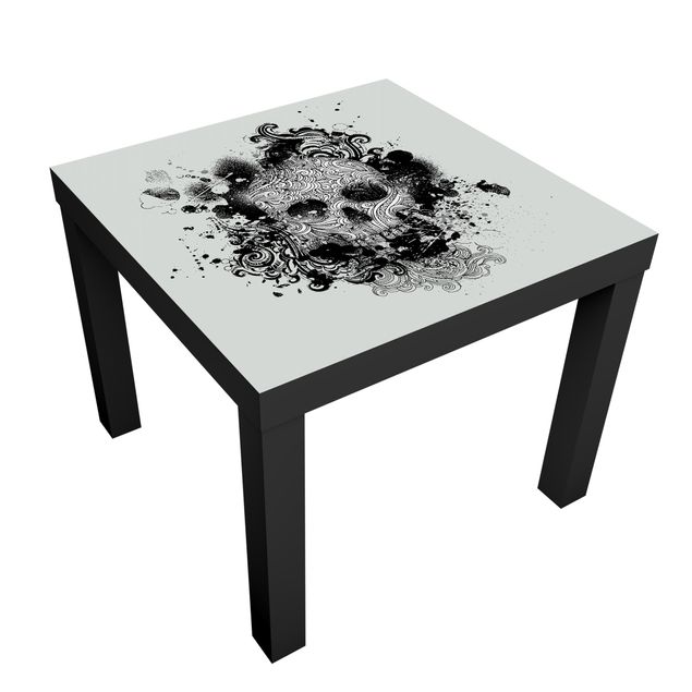 Pellicole adesive per mobili lack tavolino IKEA Teschio