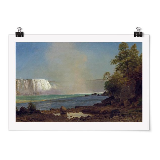 Stile artistico Albert Bierstadt - Cascate del Niagara