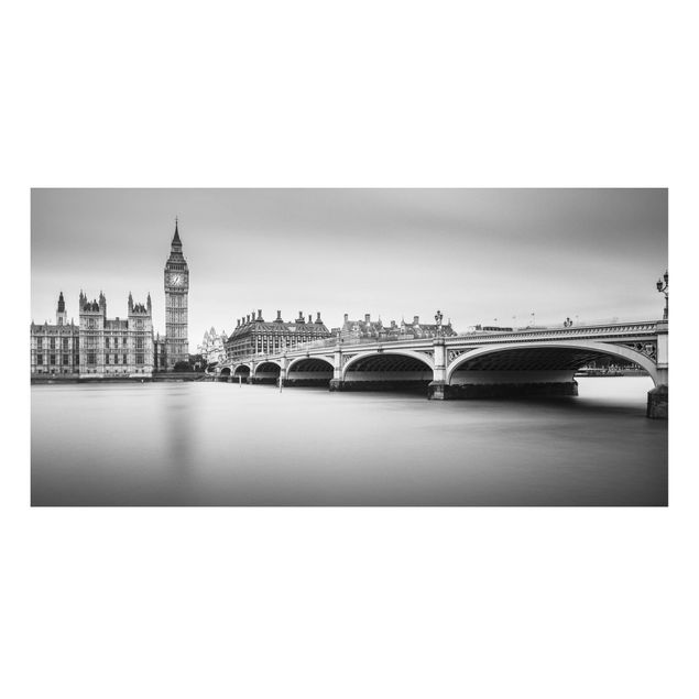 Quadro moderno Il ponte di Westminster e il Big Ben