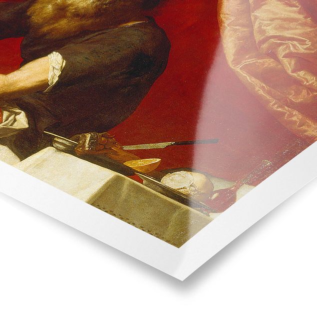 Poster quadri famosi Jusepe De Ribera - Isacco che benedice Giacobbe