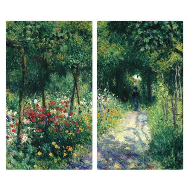 Renoir quadri famosi Auguste Renoir - Donne in giardino