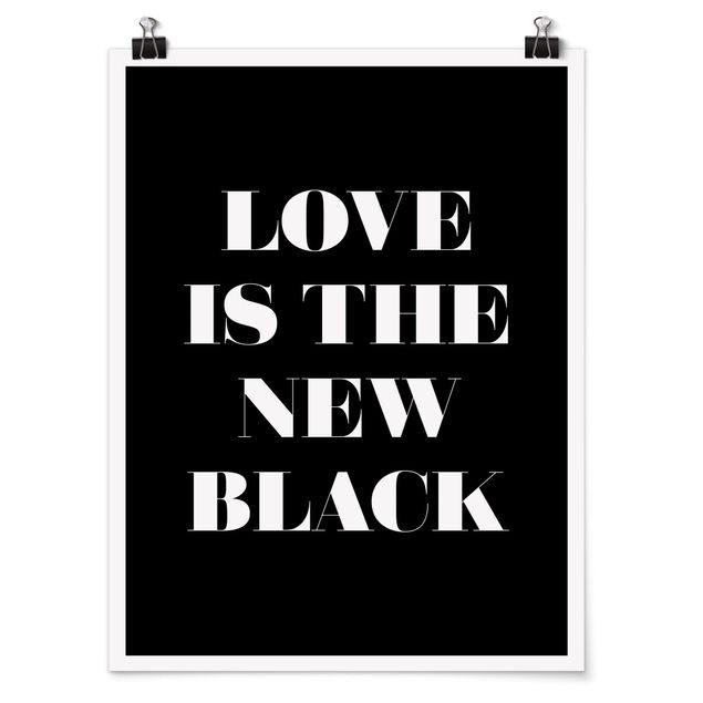 Quadri neri L'amore è il nuovo nero