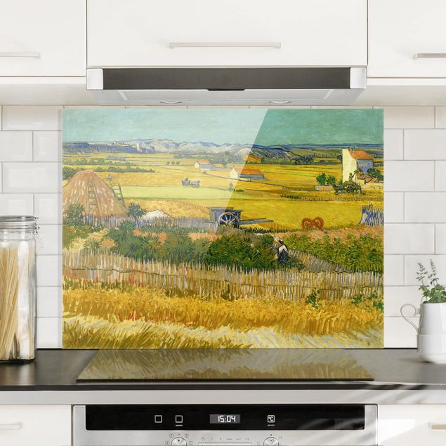 Paraschizzi in vetro - Vincent Van Gogh - Harvest