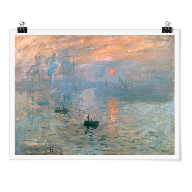 Impressionismo quadri Claude Monet - Impressione (alba)