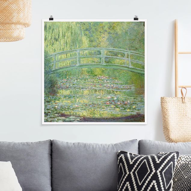 Quadro paesaggio Claude Monet - Ponte giapponese